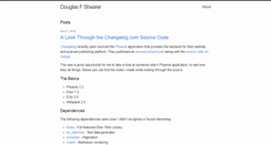 Desktop Screenshot of douglasfshearer.com